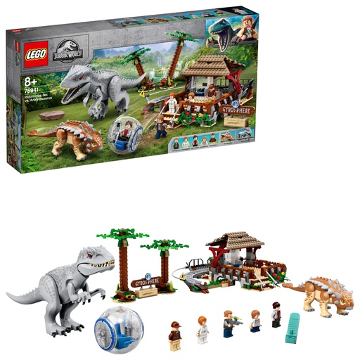 [75941] Lego Jurassic World Indominus Rex vs Ankylosaurus 75941