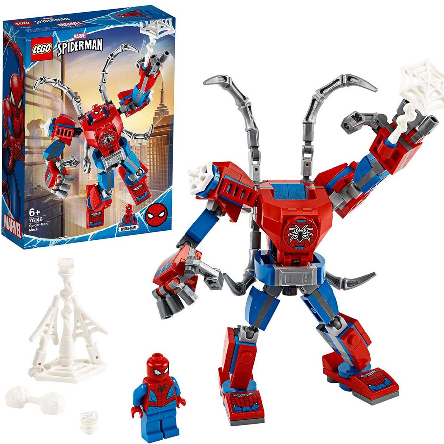 Lego shops spiderman armadura