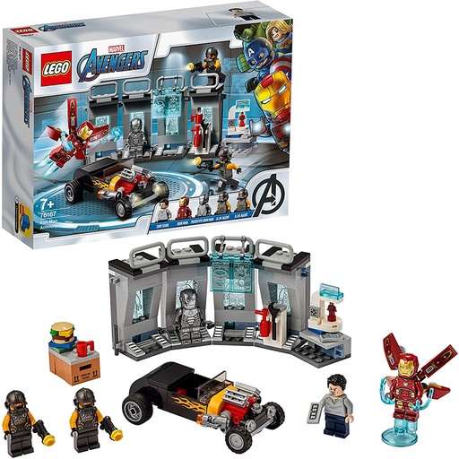 [76167] Lego Marvel Armería de Iron Man 76167