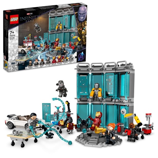 [76216] Lego Marvel Armería de Iron Man 76216