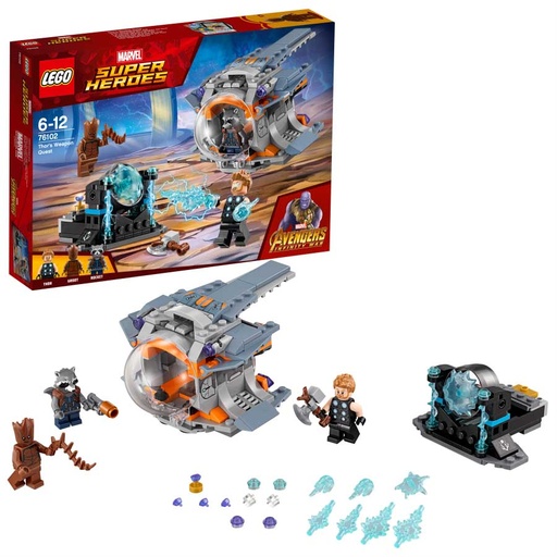 [76102] Lego Marvel Aventura tras el arma de Thor 76102