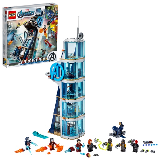 [76166] Lego Marvel Batalla en la Torre de los Vengadores 76166