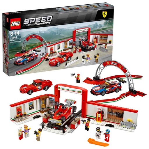 [75889] Lego Speed Champions Taller definitivo de Ferrari 75889