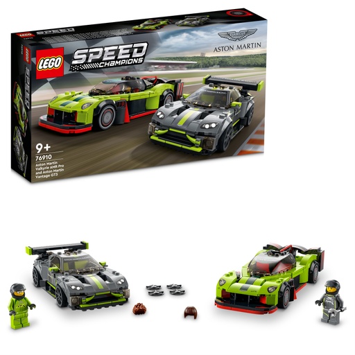 [76910] Lego Speed Champions Aston Martin Valkyrie AMR Pro y Aston Martin Vantage GT3  76910