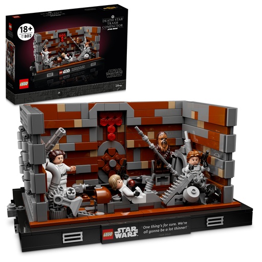 [75339] Lego Star Wars Diorama Compactador de Basura de la Estrella de la Muerte 75339