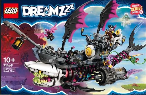 [71469] Lego Dreamzzz Barco Tiburón de las Pesadillas 71469