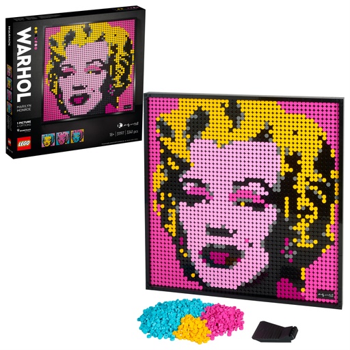 [31197] Lego ART Andy Warhol's Marilyn Monroe 31197