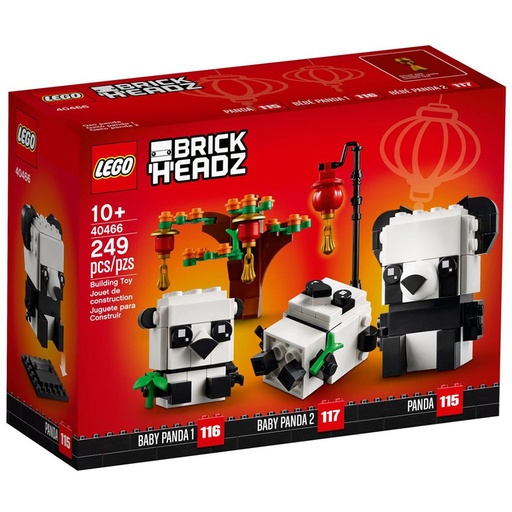 [40466] Lego BrickHeadz Pandas del Año Nuevo Chino 40466