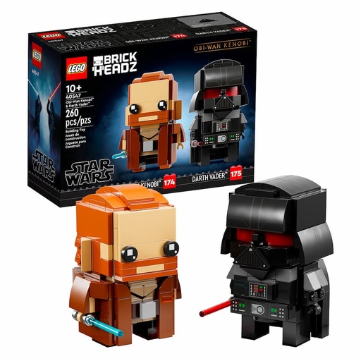 [40547] LEGO BrickHeadz | Obi-Wan Kenobi™ y Darth Vader™ 40547