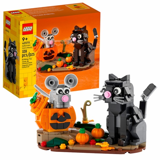 [40570] Lego BrickHeadz Gato y Ratón de Halloween 40570