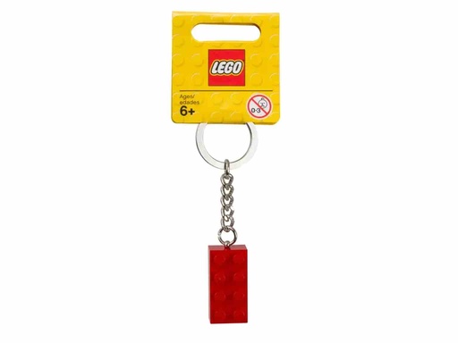[850154]  Llavero de ladrillo LEGO Rojo
