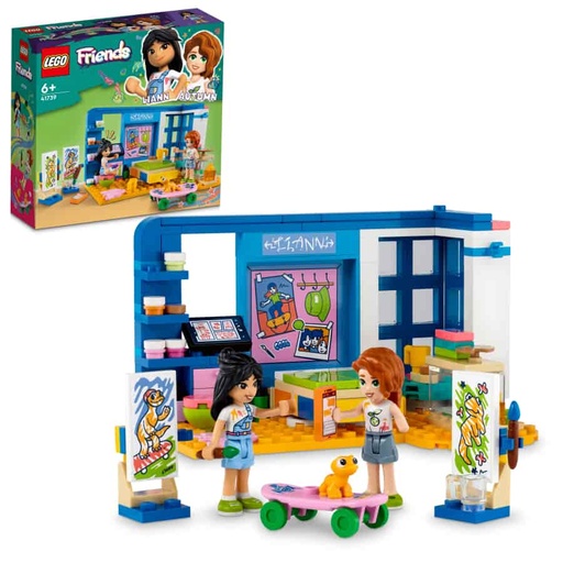 [41739] Lego Friends Habitación de Liann 41739