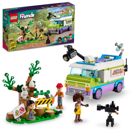 [41749] Lego Friends Unidad Móvil de Noticias 41749