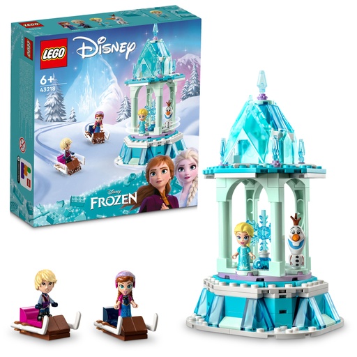 [43218] Lego Disney Tiovivo Mágico de Anna y Elsa 43218