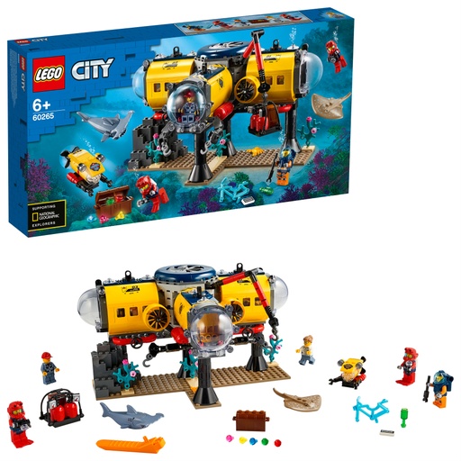 [60265] Lego City Océano Base de Exploración 60265