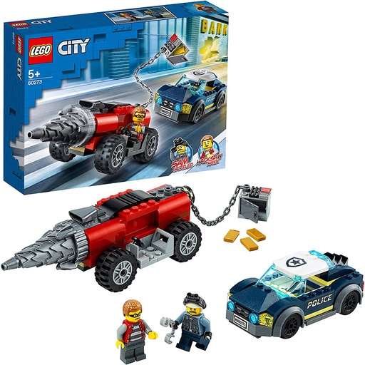 [60273] Lego City Policía de Élite Persecución de la Perforadora 60273