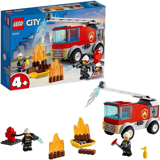 [60280] Lego City Camión de Bomberos con Escalera 60280