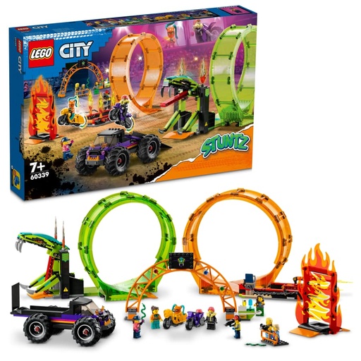 [60339] Lego City Doble Loop Stunt Arena 60339