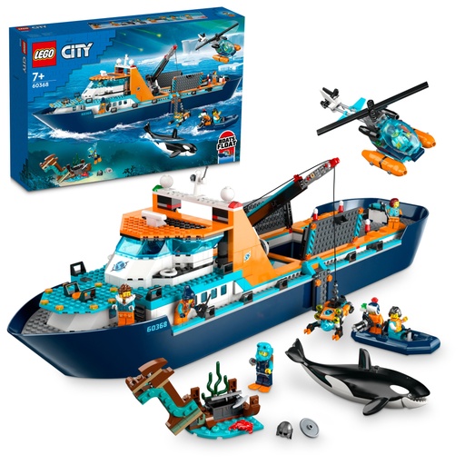 [60368] Lego City Exploradores del Ártico: Barco 60368