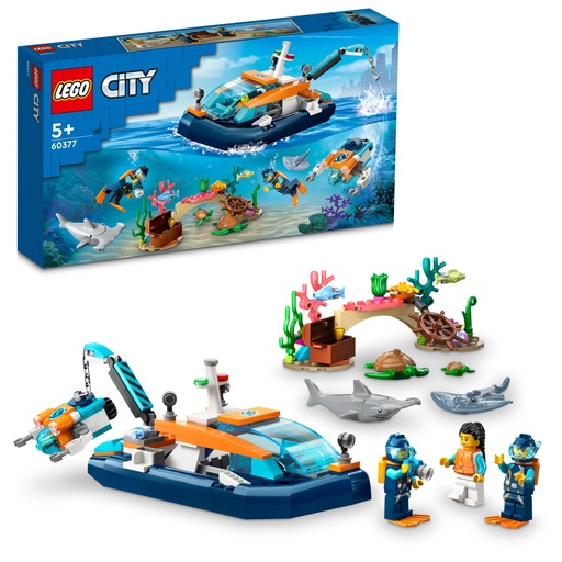 [60377] Lego City  Barco de Exploración Submarina 60377