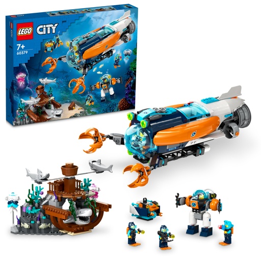 [60379] Lego City Submarino de Exploración de las Profundidades 60379