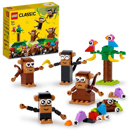 [11031] LEGO Classic: Diversión Creativa: Simios 11031