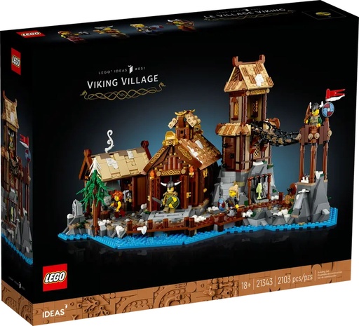 [21343] LEGO IDEAS | Poblado Vikingo 21343