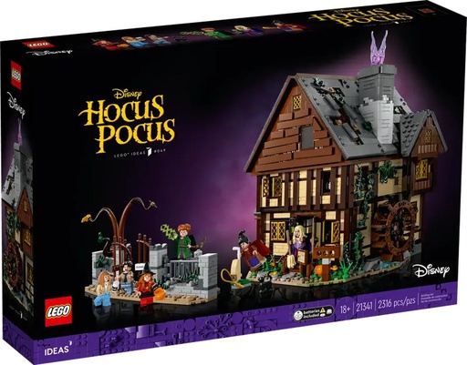 [21341] LEGO IDEAS | El Retorno de las Brujas: Cabaña de las Hermanas Sanderson 21341