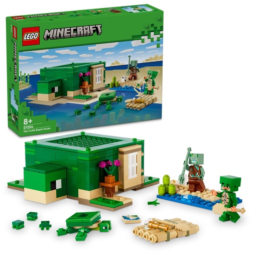 [21254] LEGO Minecraft | La Casa-Tortuga de la Playa - 21254
