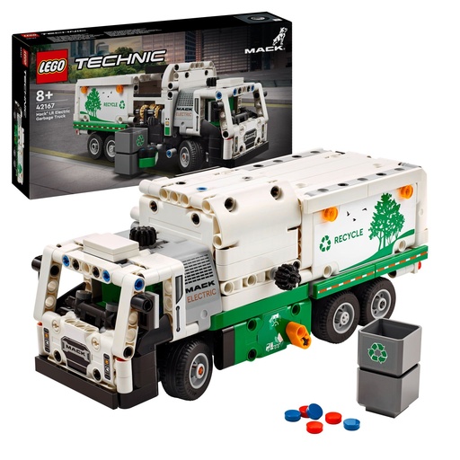 [42167] LEGO Technic | Camión de Residuos Mack® LR Electric - 42167