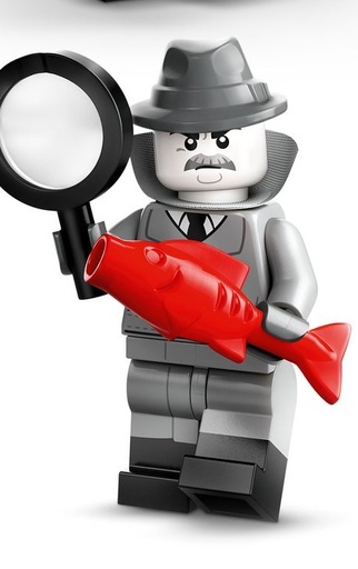 [71045-01] LEGO Minifiguras | Detective de Cine Negro - 71045-01