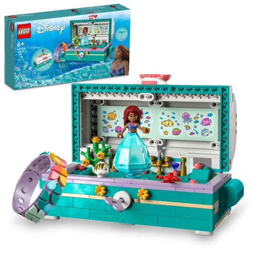 [43229] LEGO Disney | Cofre de Tesoros de Ariel - 43229