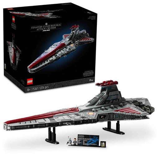 [75367] LEGO STAR WARS | Crucero de Ataque Clase Venator de la República - 75367