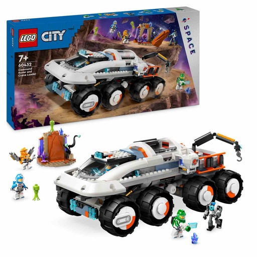 [60432] LEGO City | Róver de Control y Grúa de Carga - 60432