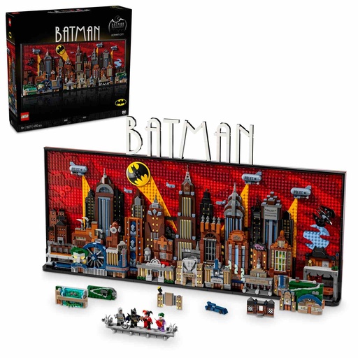 [76271] LEGO Art | Gotham City de Batman: La Serie Animada - 76271