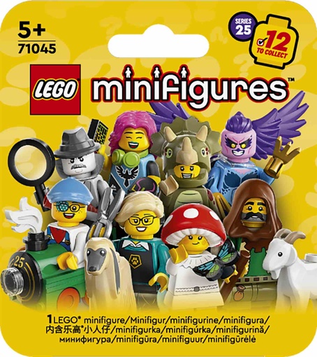 [71045-00] LEGO Minifiguras | 25ª Edición: Sobre Aleatorio - 71045-00