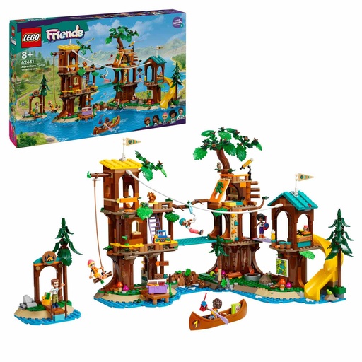 [42631] LEGO Friends | Campamento de Aventura: Casa del Árbol - 42631