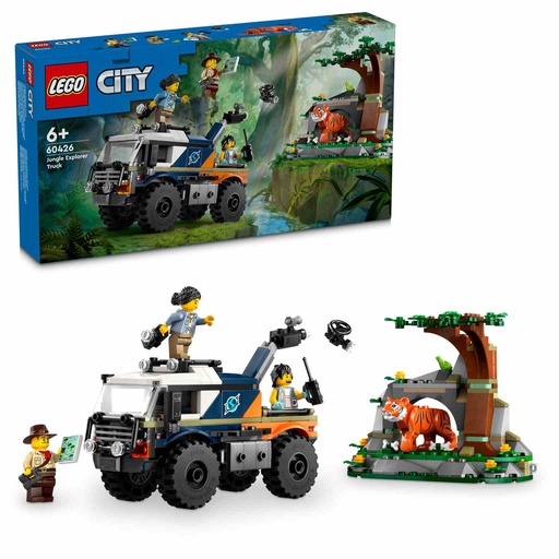 [60426] LEGO CITY |Exploradores de la Jungla: Camión Todoterreno  - 60426