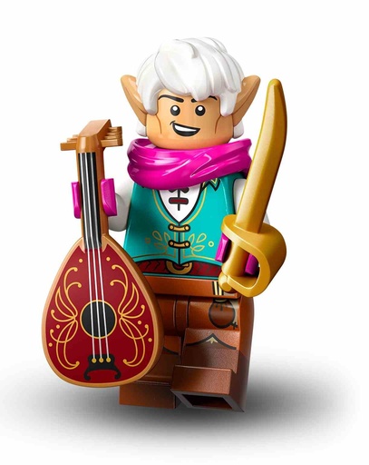 [71047-09] LEGO Minifiguras | Dungeons & Dragons BARDO ELFO  - 71047-09