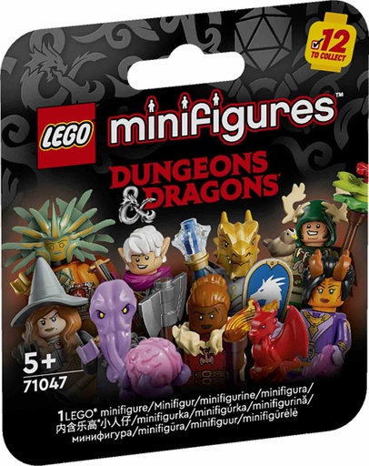 [71047-SC] LEGO Minifiguras | 27ª Edición: Dungeons & Dragons SERIE COMPLETA DE 12 figuras  - 71047-SC