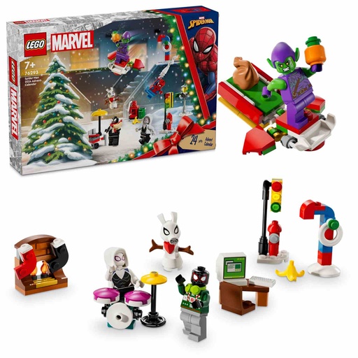 [76293] LEGO MARVEL | Calendario de Adviento 2024 Spider-Man  - 76293