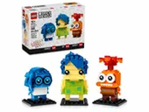 [40749] LEGO BRICK HEADZ | Alegría, Tristeza y Ansiedad - 40749