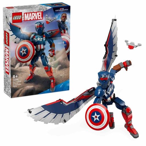 [76296] LEGO MARVEL | Figura para Construir: Nuevo Capitán América  - 76296