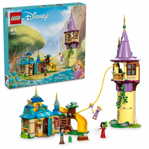 [43241] LEGO Disney | Torre de Rapunzel y El Patito Frito - 43241