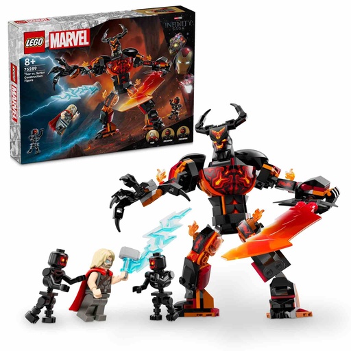 [76289] LEGO MARVEL | Thor vs. Figura para Construir de Surtur - 76289