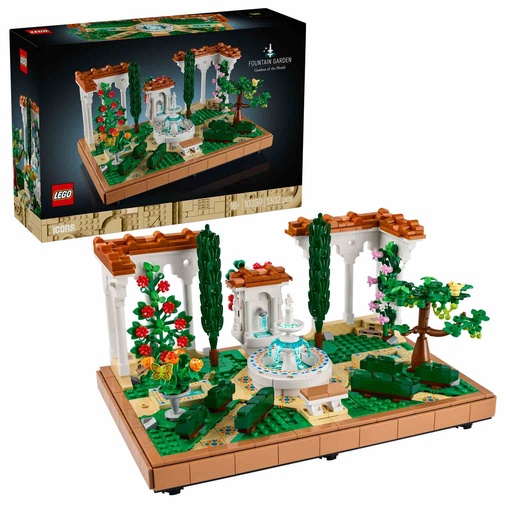 [10359] LEGO ICONS | Jardín con Fuente - 10359
