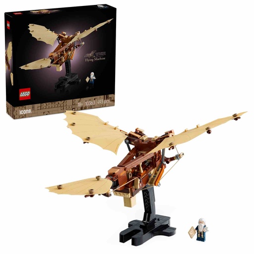 [10363] LEGO ICONS | Máquina Voladora de Leonardo da Vinci - 10363