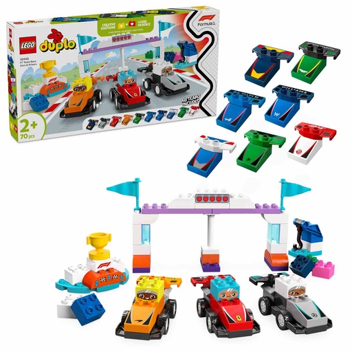 [10445] LEGO DUPLO |Coches de Carreras y Pilotos del Equipo de F1 - 10445