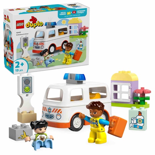 [10447] LEGO DUPLO | Ambulancia y Conductor - 10447
