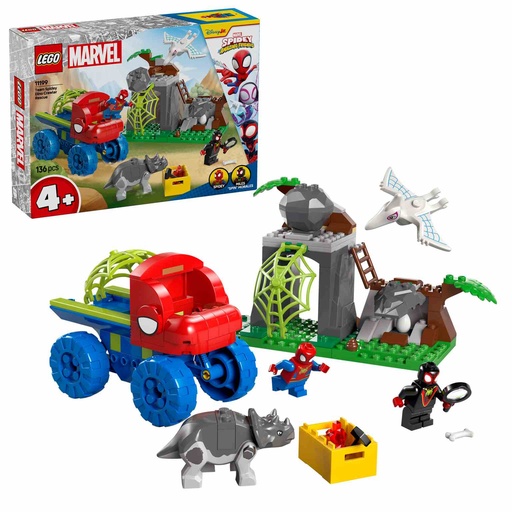 [11199] LEGO MARVEL | Todoterreno Dinosaurio y Equipo Spidey al Rescate  - 11199